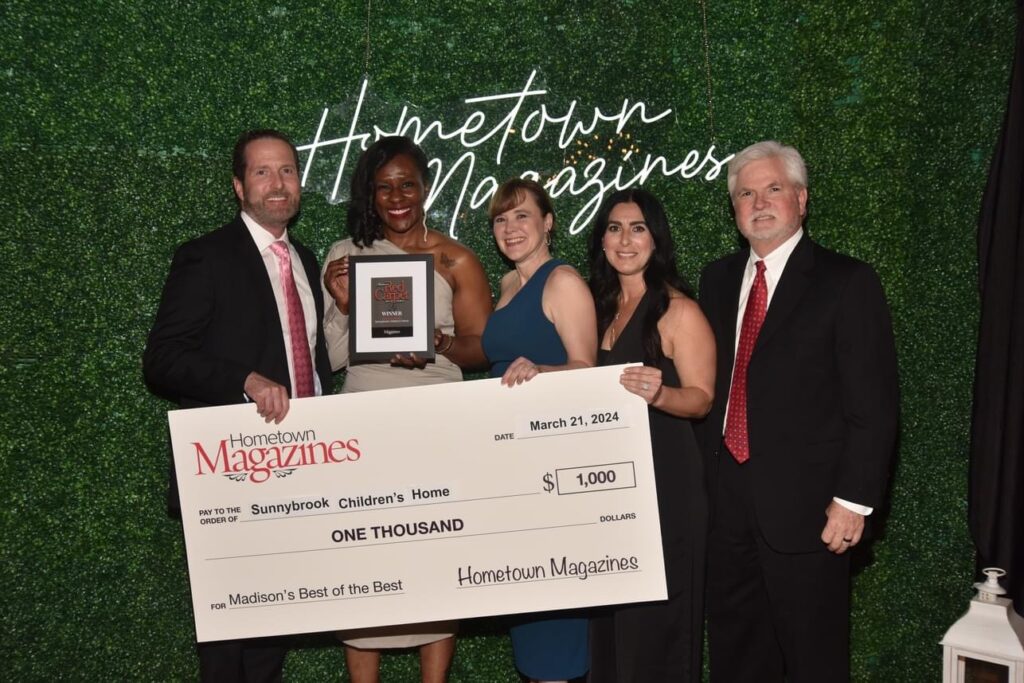 Sunnybrook named Best Non-profit in Hometown Madison's 2024 Best of the Best